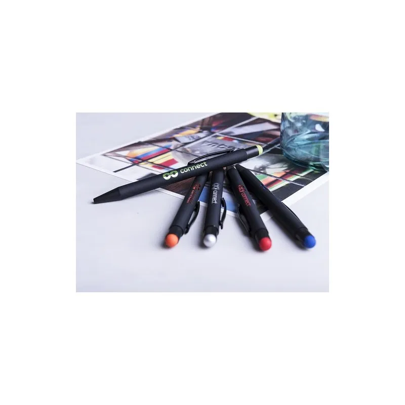 Stylet Bille Élégant Publicitaire Yaret Matières : caoutchouc Couleurs : argenté cadeau client original