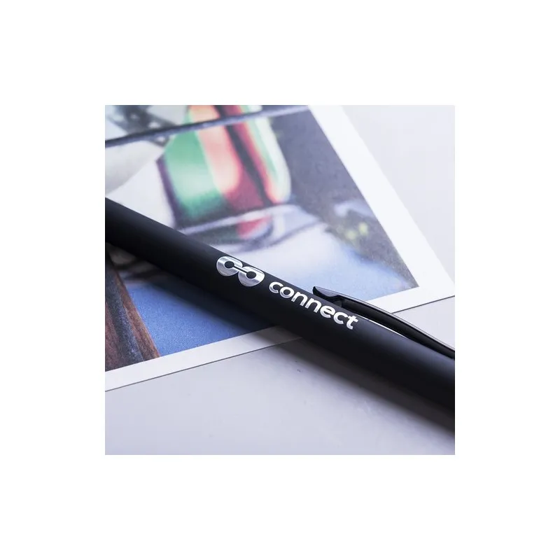 Stylet Bille Élégant Publicitaire Yaret Matières : caoutchouc Couleurs : argenté cadeau entreprise pas cher