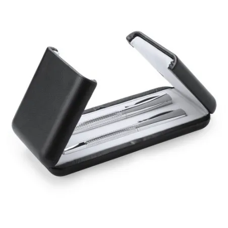 Set de stylos élégants et pratiques personnalisés Darius pas cher Matières : silicone Contenance : 900 ml Couleurs : bleu nordiq