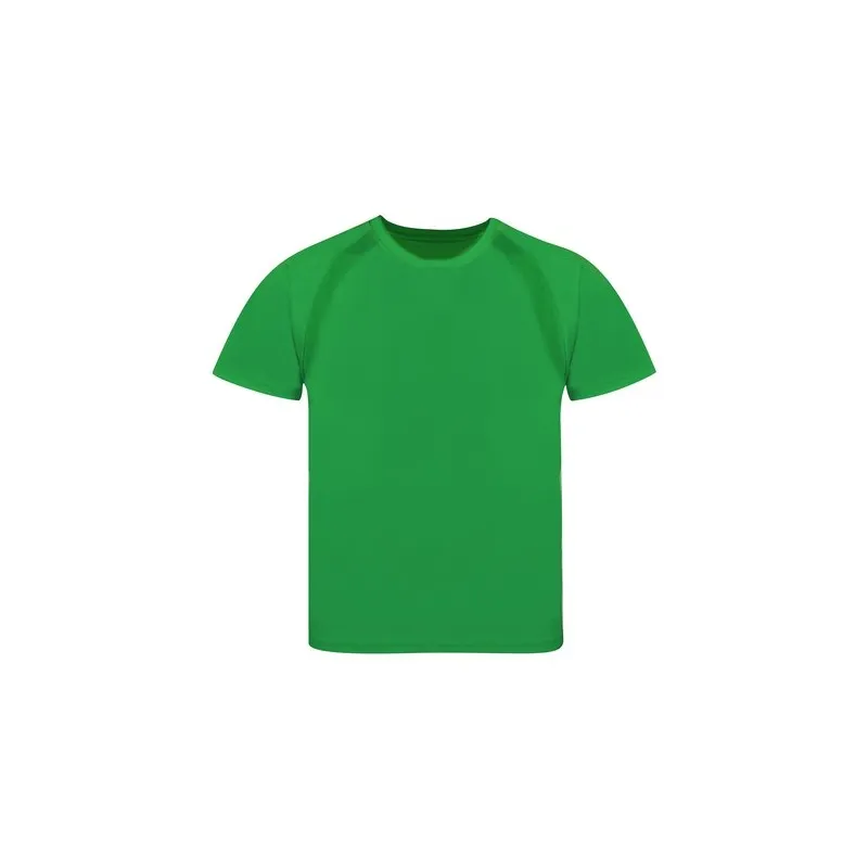 T-Shirt Enfant Personnalisé 100% Polyester Écologique Tecnic Sappor Matières : métal Couleurs : noir goodies publicitaire événem