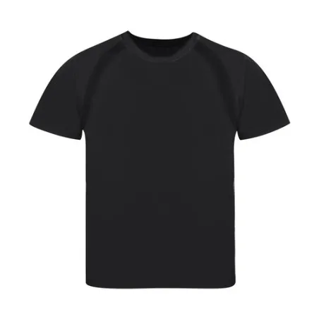 T-Shirt Enfant Personnalisé 100% Polyester Écologique Tecnic Sappor Matières : PET Couleurs : noir accessoire événementiel uniqu