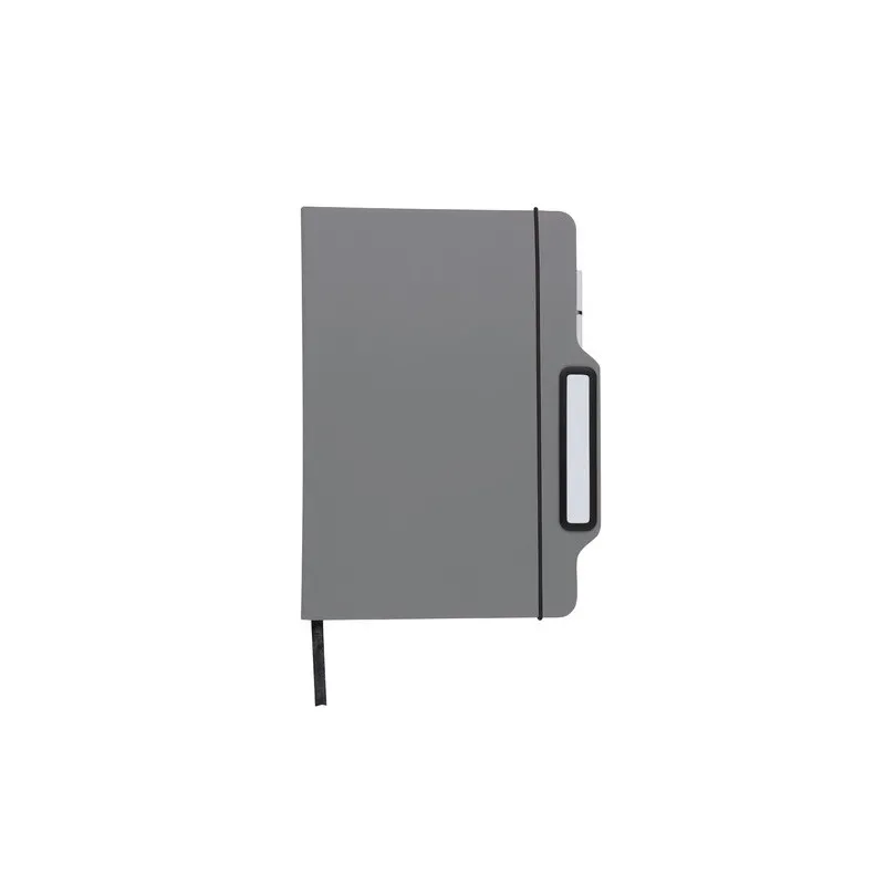 Bloc Notes Personnalisé Économique Support Cruas Matières : bois Couleurs : gris personnalisation rapide en France