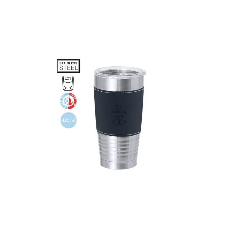 Verre Thermique Personnalisé Économique Zuncex Matières : plastique recyclé Couleurs : blanc livraison express 24h 48h