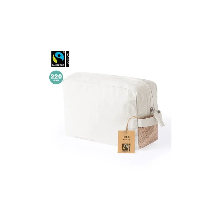 Nécessaire Éthique Personnalisé Fairtrade Misir pas cher Matières : aluminium Couleurs : noir