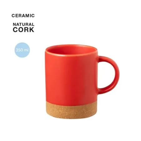 Tasse Écologique Personnalisée Chic Melmak à Petit Prix Couleurs : rouge personnalisation rapide en France