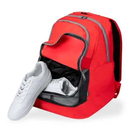 Sac à Dos Écologique Pratique Personnalisé Storil pas cher Matières : verre Couleurs : rouge marquage laser ultra précis