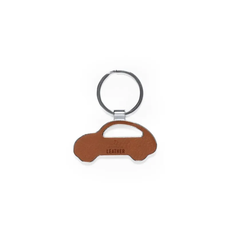 Porte-Clés Personnalisé en Cuir Écologique Fostel Matières : coton Taille textile : 6/8 ans Couleurs : blanc accessoire événemen