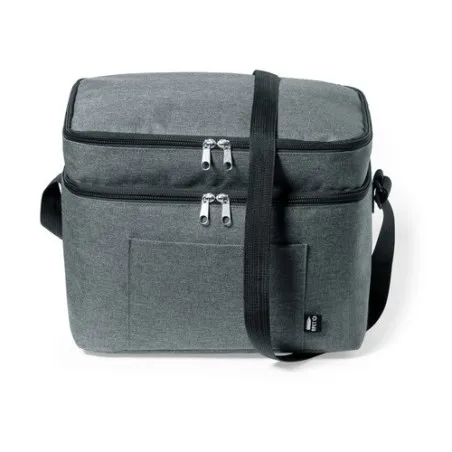 Sac Isotherme Écologique Personnalisé - Glacière Teindor Matières : carton recyclé Couleurs : blanc personnalisable avec votre l