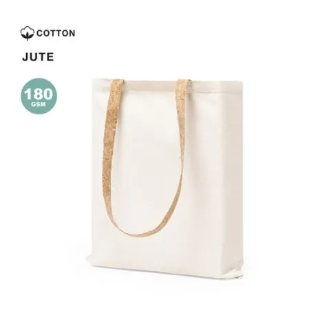 Sac en Coton Personnalisé Écologique Yulia Matières : bambou Couleurs : bleu