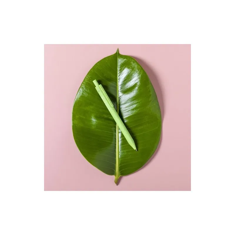 Stylo Écologique Publicitaire Harry Matières : ABS Couleurs : naturel marquage laser ultra précis