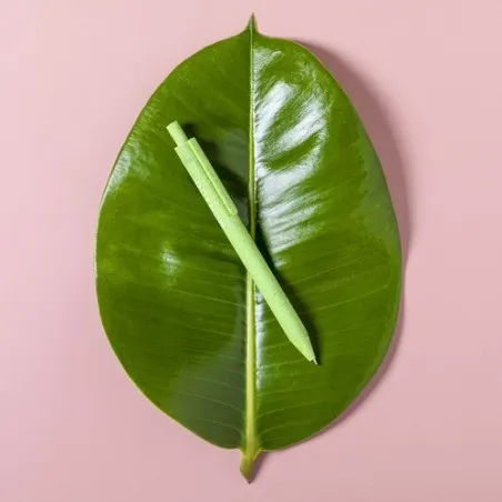 Stylo Écologique Publicitaire Harry Matières : ABS Couleurs : naturel marquage laser ultra précis