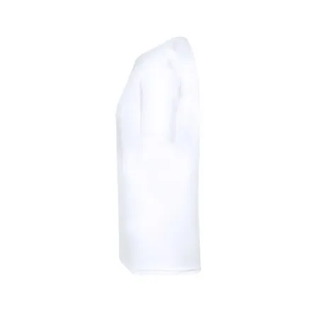 T-Shirt Blanc Personnalisé Confortable 100% Coton Adulte "Keya" MC130 Couleurs : argenté objet publicitaire robuste