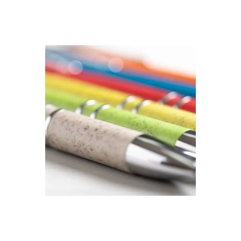 Stylo Écologique Personnalisé de Cadeau d'Entreprise Nukot Matières : coton recyclé Couleurs : bleu cadeau client original