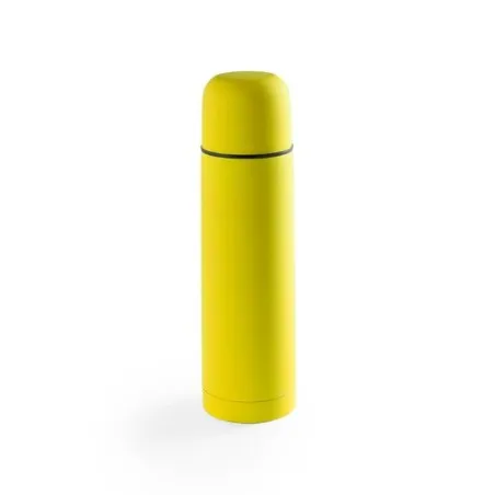 Bouteille Isotherme Économique Personnalisée 500 ml Hosban Matières : coton Taille textile : 3XL Couleurs : blanc impression log