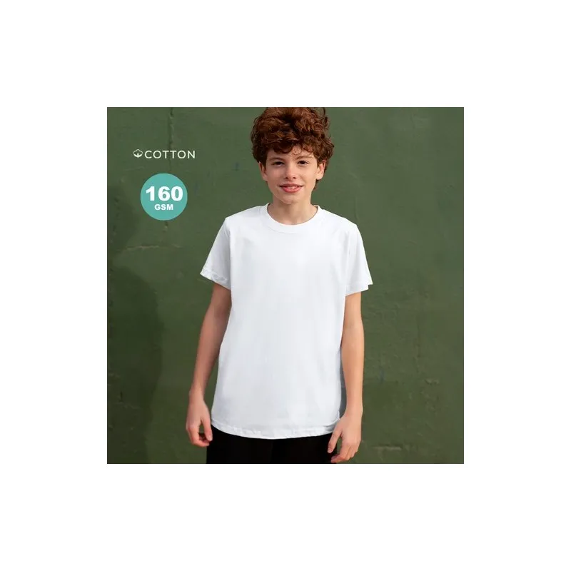 T-Shirt Enfant Blanc Seiyo - Confort et Style