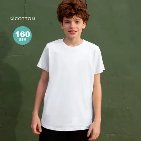 T-Shirt Enfant Blanc Seiyo - Confort et Style