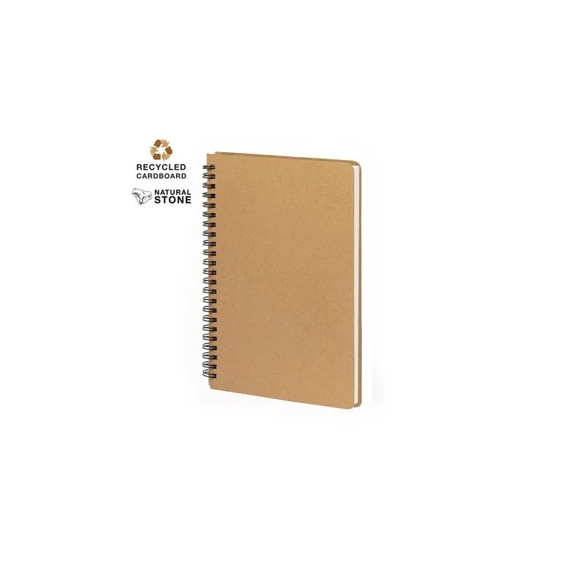 Cahier Écologique et Durable Personnalisé - Kenta Matières : microfibre Couleurs : orange