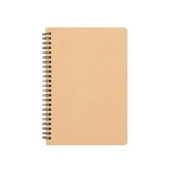 Cahier Écologique et Durable Personnalisé - Kenta Matières : microfibre Couleurs : orange 2