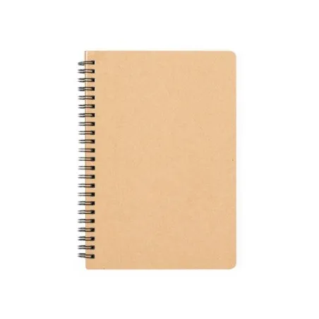 Cahier Écologique et Durable Personnalisé - Kenta Matières : microfibre Couleurs : orange personnalisable avec votre logo