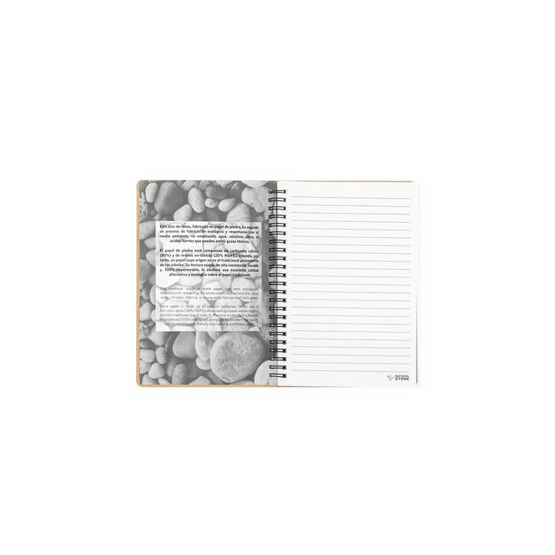 Cahier Écologique et Durable Personnalisé - Kenta Matières : microfibre Couleurs : orange goodies publicitaire événementiel