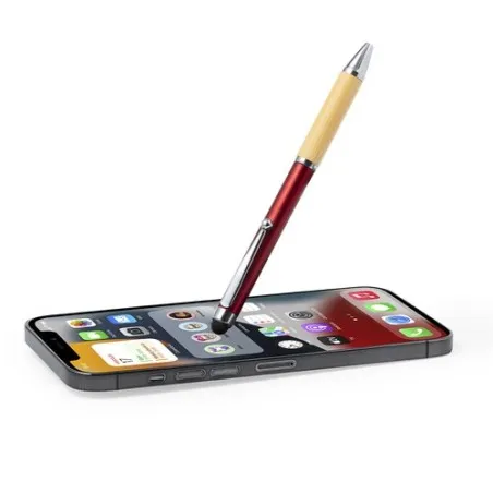 Stylet Bille Multifonction Élégant Personnalisé Zadron Couleurs : orange cadeau collaborateur premium