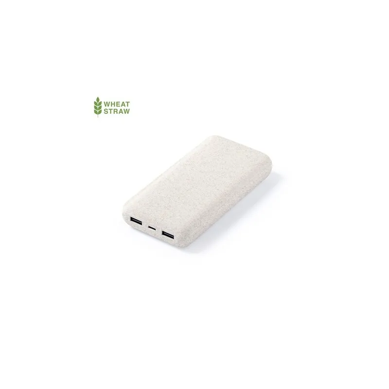 Power Bank Externe Personnalisée 5000 mAh pas cher Laford Matières : polyester Taille textile : M Couleurs : blanc personnalisab