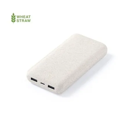 Power Bank Externe Personnalisée 5000 mAh pas cher Laford Matières : polyester Taille textile : M Couleurs : blanc personnalisab