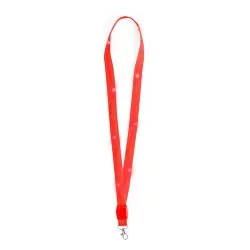 Lanyard Personnalisé LED - Wilou Matières : polyester Taille textile : XXL Couleurs : fuchsia 2