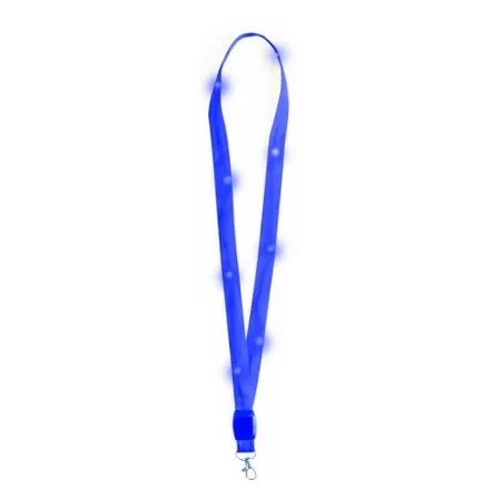 Lanyard Personnalisé LED - Wilou Matières : polyester Taille textile : S Couleurs : noir accessoire événementiel unique