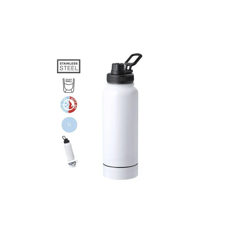 Bidon Isotherme 1L en Acier Personnalisé - Wankex Matières : polyester Taille textile : XL Couleurs : vert goodies publicitaire 