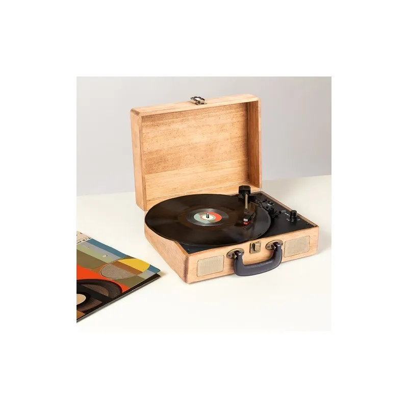 Tourne-Disque Vinilux : L'Audio Vintage Réinventé