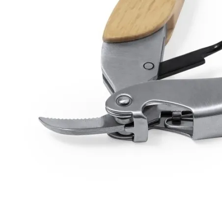 Tire-Bouchon Ouvre Bouteille Personnalisé Économique pour Sommeliers Mansen Matières : coton Couleurs : bleu marquage laser ultr