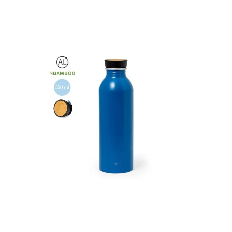 Gourde Écologique Chic en Aluminium Recyclé Claud Couleurs : bleu livraison express 24h 48h