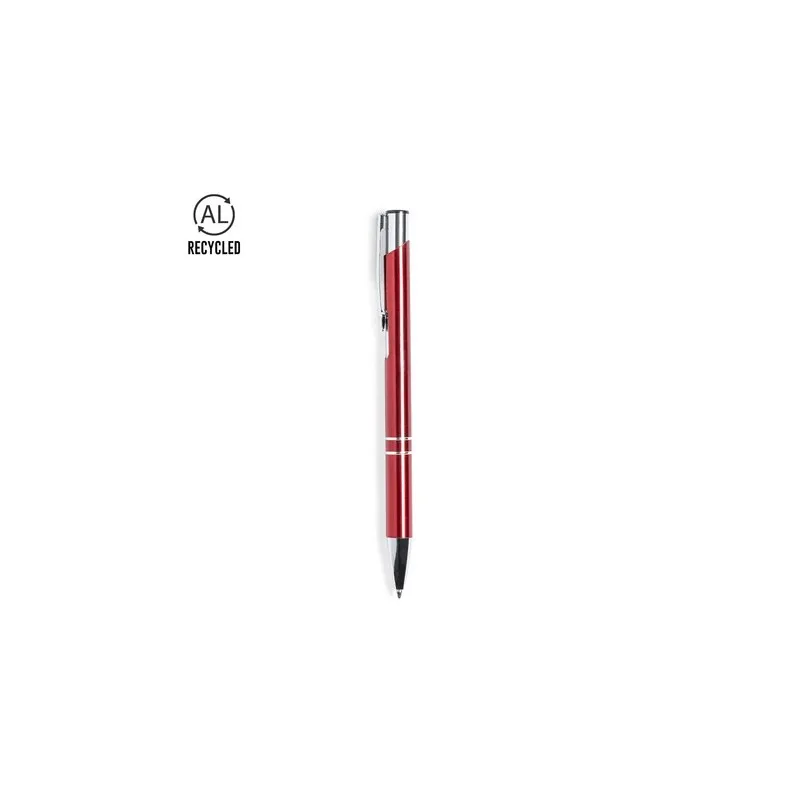 Stylo Écologique et Élégant Personnalisé pas cher - Luggins Couleurs : rouge impression haute définition