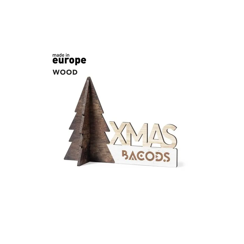 Ornement de Noël Personnalisé Gemind Matières : microfibre Couleurs : noir