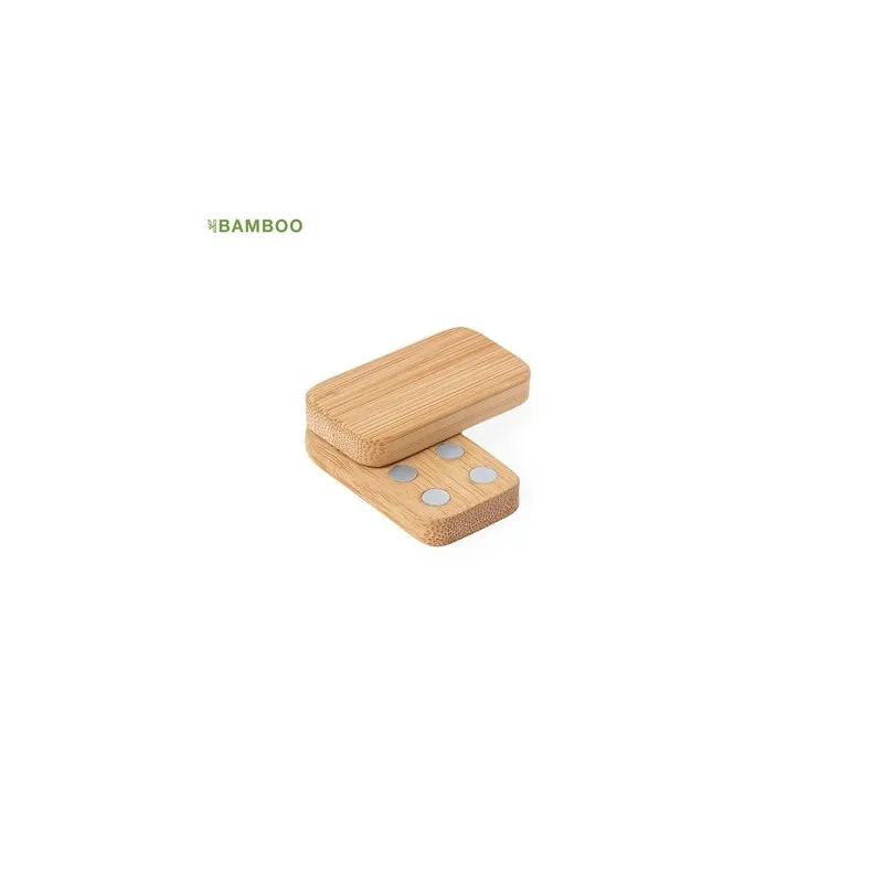 Cadeau d'Entreprise Antistress Écologique en Bambou - Bover Matières : grès Couleurs : bleu cadeau entreprise pas cher