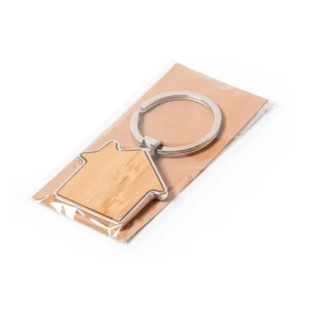 Porte-Clés Publicitaires Personnalisés Cutum Matières : PET recyclé Couleurs : pierre impression haute définition