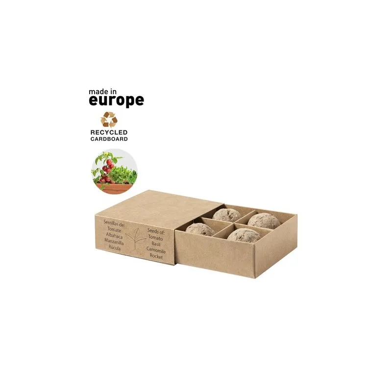 Kit Écologique de Jardin Personnalisé Pas Cher - Tomarux Matières : PET recyclé Couleurs : vert armée