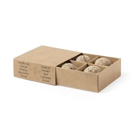 Kit Écologique de Jardin Personnalisé Pas Cher - Tomarux Matières : PET recyclé Couleurs : vert armée cadeau entreprise pas cher