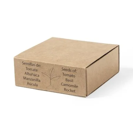 Kit Écologique de Jardin Personnalisé Pas Cher - Tomarux Matières : PET recyclé Couleurs : vert armée goodies publicitaire événe