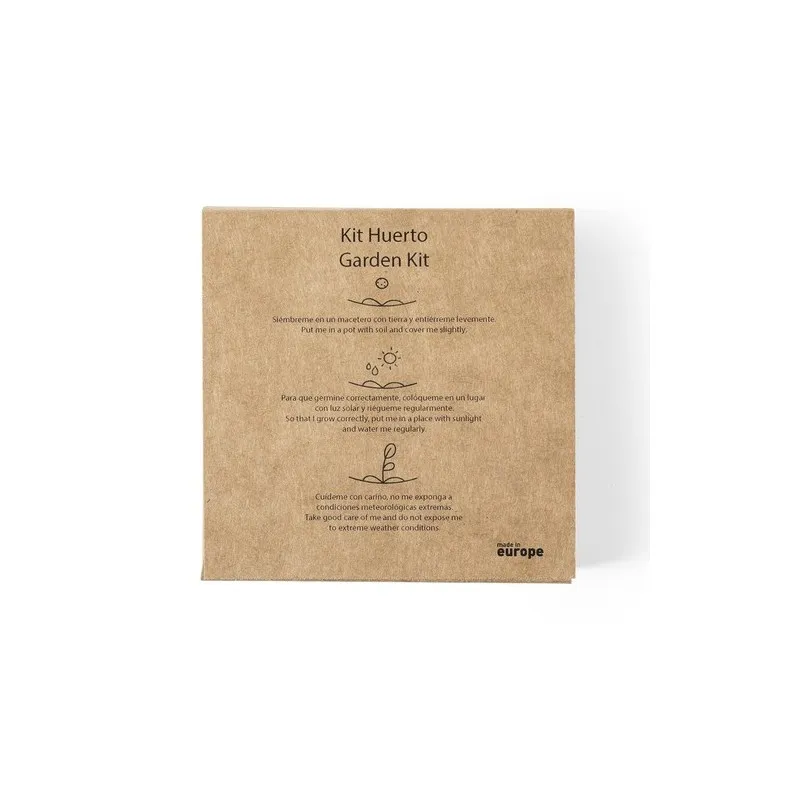 Kit Écologique de Jardin Personnalisé Pas Cher - Tomarux Matières : PET recyclé Couleurs : vert armée marquage laser ultra préci