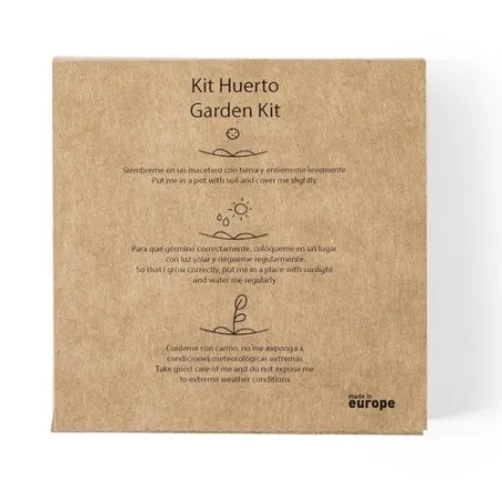 Kit Écologique de Jardin Personnalisé Pas Cher - Tomarux Matières : PET recyclé Couleurs : vert armée marquage laser ultra préci