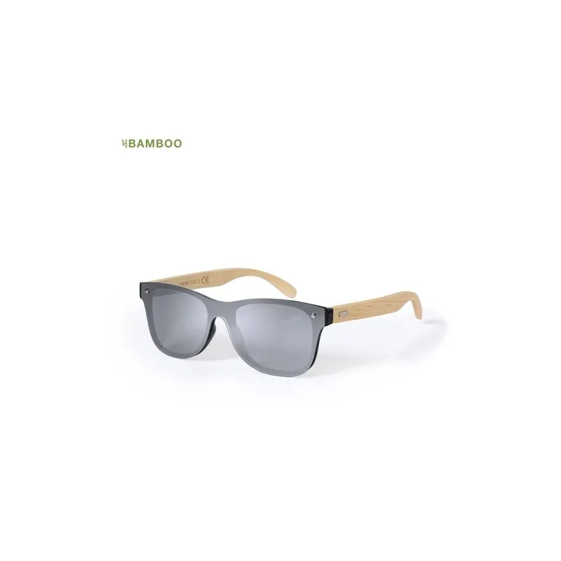 Lunettes de soleil personnalisées UV400 pas cher - Graham Matières : ABS recyclé Couleurs : noir