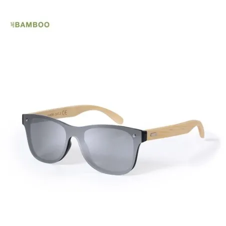 Lunettes de soleil personnalisées UV400 pas cher - Graham Matières : ABS recyclé Couleurs : noir