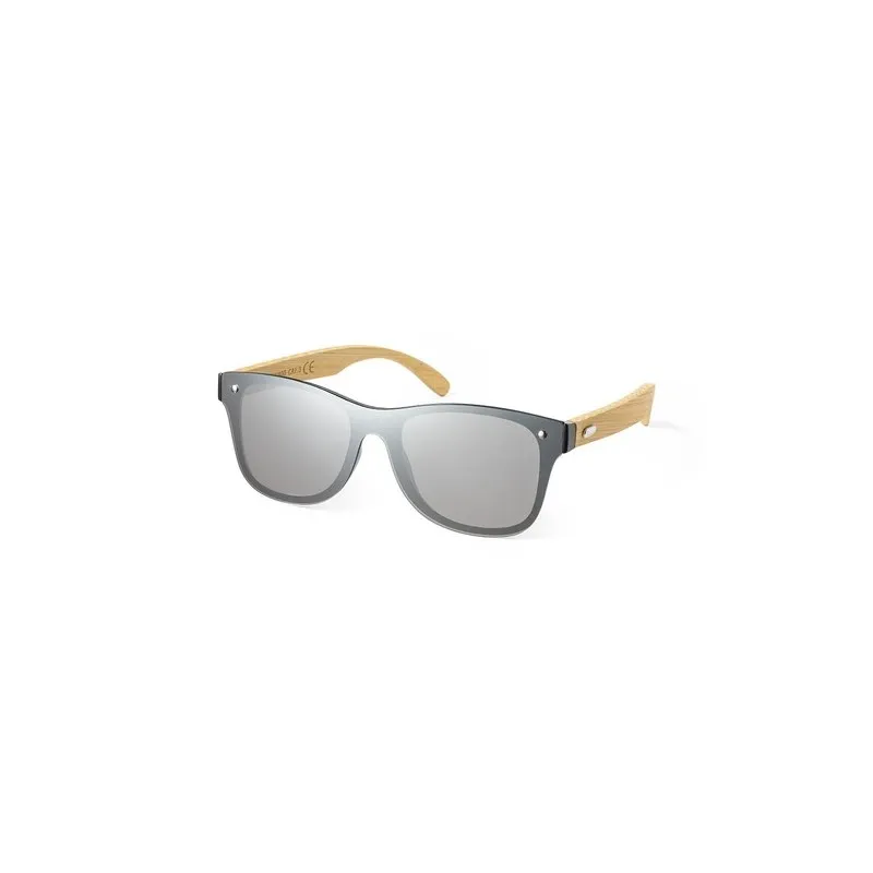 Lunettes de soleil personnalisées UV400 pas cher - Graham Matières : ABS recyclé Couleurs : noir personnalisable avec votre logo