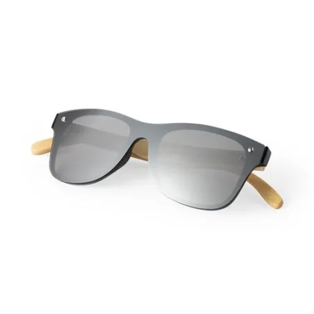 Lunettes de soleil personnalisées UV400 pas cher - Graham Matières : ABS recyclé Couleurs : noir goodies publicitaire événementi