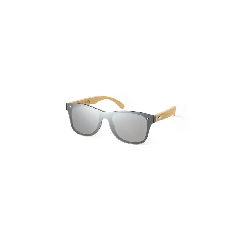 Lunettes de soleil personnalisées UV400 pas cher - Graham Matières : ABS recyclé Couleurs : noir objet promotionnel éco-responsa