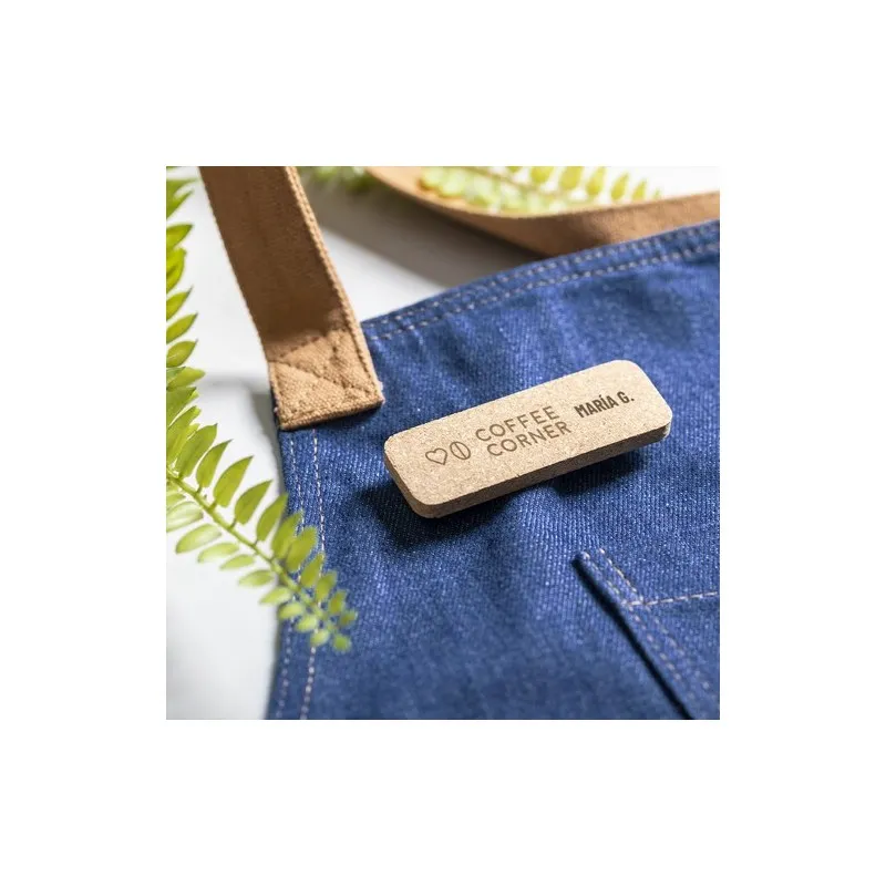 Tablier Personnalisé de Qualité en Denim pas cher - Rober Matières : Polycarbonate (PC) Couleurs : multicolore marquage laser ul