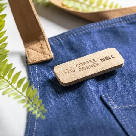 Tablier Personnalisé de Qualité en Denim pas cher - Rober Matières : Polycarbonate (PC) Couleurs : multicolore marquage laser ul