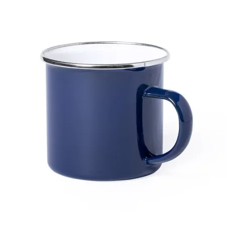 Mug Vintage Personnalisable Kirpal Matières : métal Couleurs : noir marquage couleur éclatante